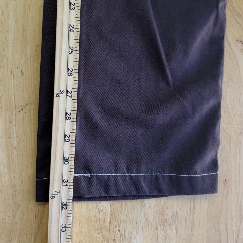 True Religion Cargo Pants Mens 32x32 Coton Stretch Straight Leg Brown *READ